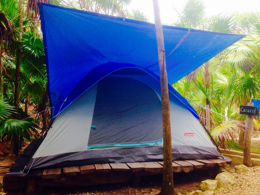 Turquesa Tulum Jungle Camping Hotel Exterior photo